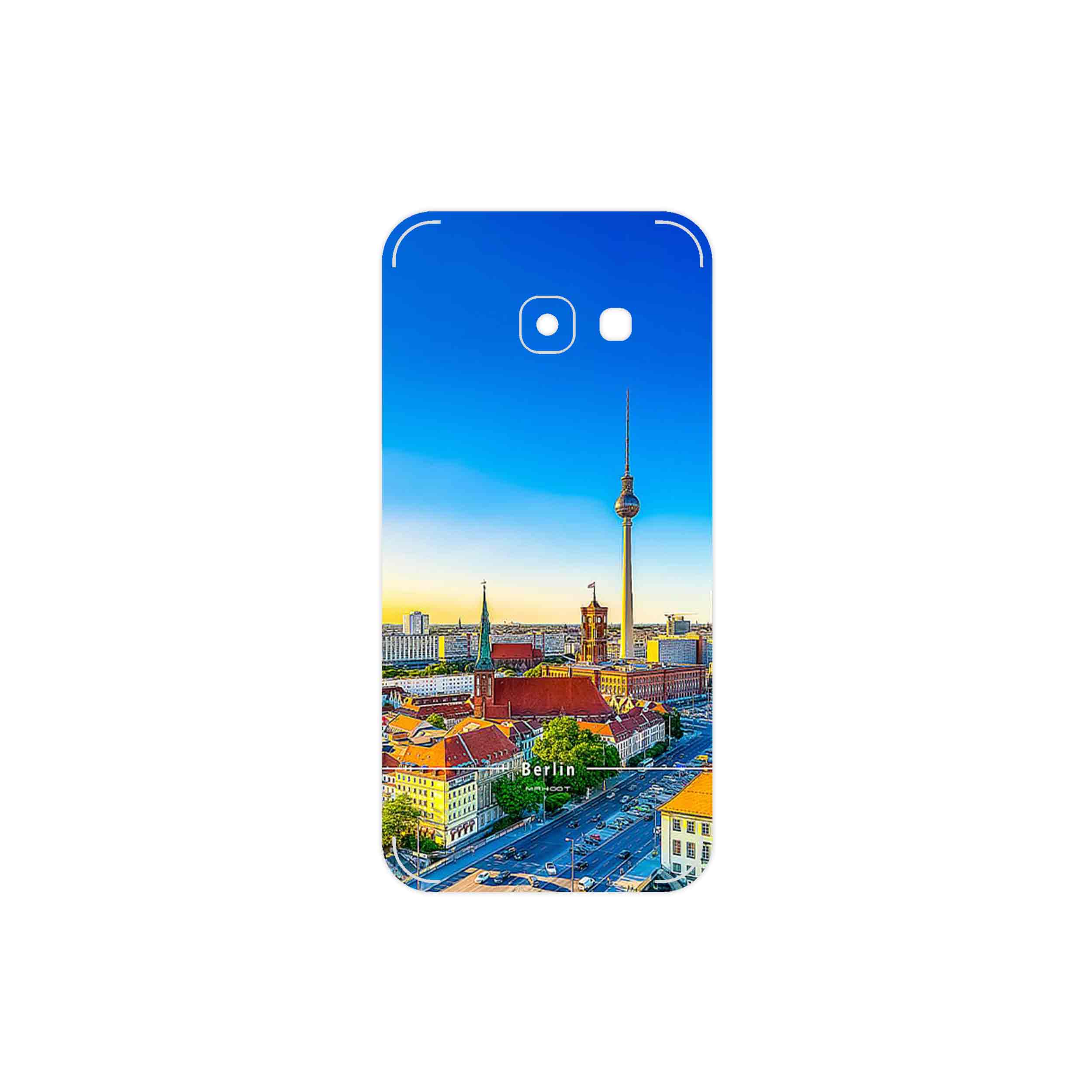برچسب پوششی ماهوت مدل City of Berlin مناسب برای گوشی موبایل سامسونگ Galaxy A3 2017