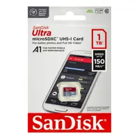 کارت حافظه microSDXC مدل Ultra کلاس 10 استاندارد UHS-I A1 سرعت 150MBps ظرفیت یک ترابایت