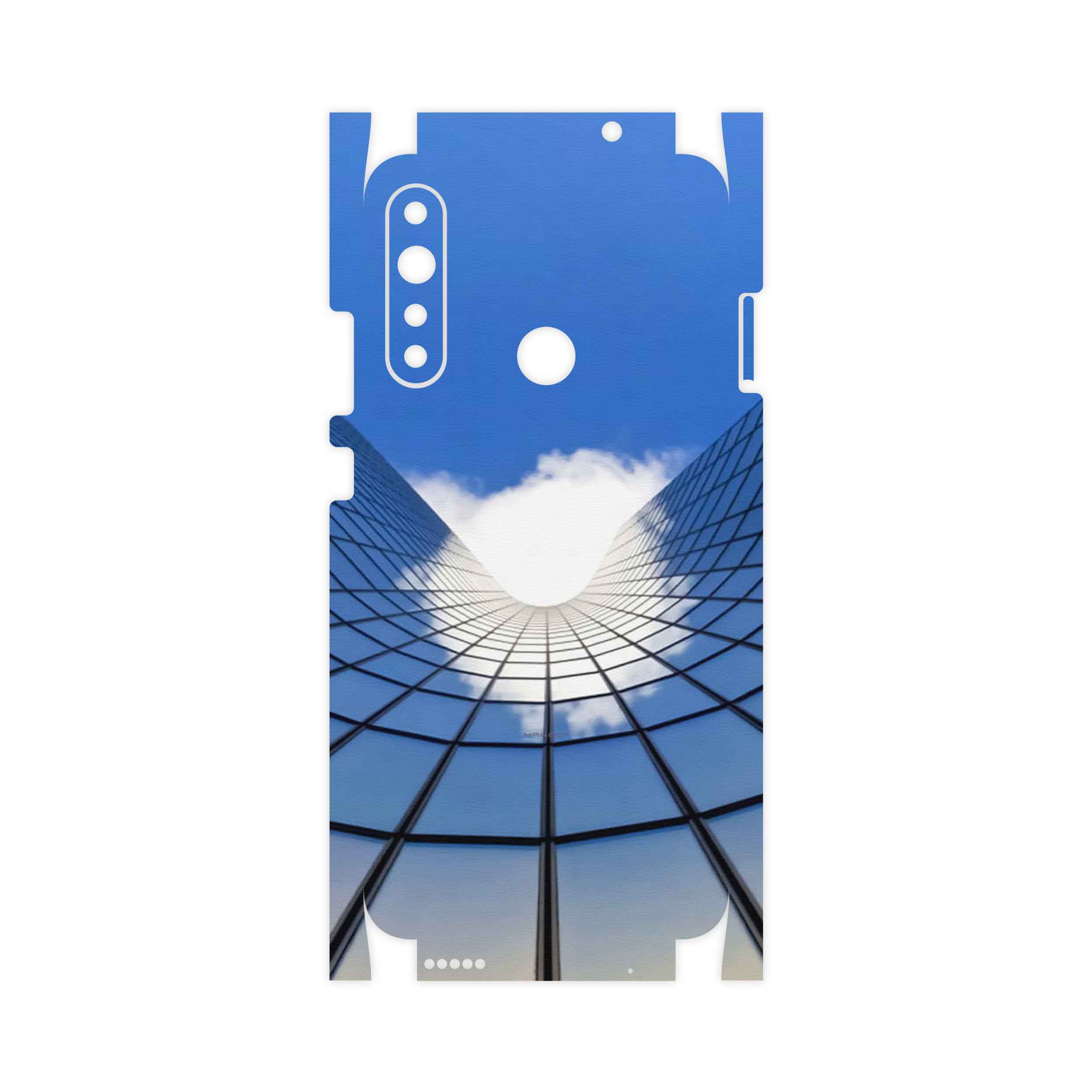 برچسب پوششی ماهوت مدل Glass skyscraper-FullSkin مناسب برای گوشی موبایل جی پلاس P10 Plus