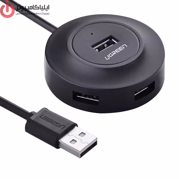 هاب USB2.0 برند یوگرین مدل UGREEN CR106-20277
