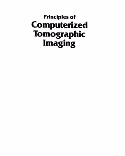 خرید و دانلود نسخه کامل کتاب Principles of Computerized Tomographic Imaging