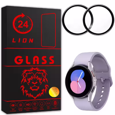 محافظ صفحه نمایش لاین مدل RT007 مناسب برای ساعت هوشمند سامسونگ Galaxy Watch 5 40mm بسته دو عددی