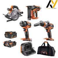 پکیج 4 دستگاه شارژی AEG نوع JP18H4-X02