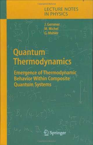 خرید و دانلود نسخه کامل کتاب Quantum thermodynamics: emergence of thermodynamic behavior within composite quantum systems - PDF