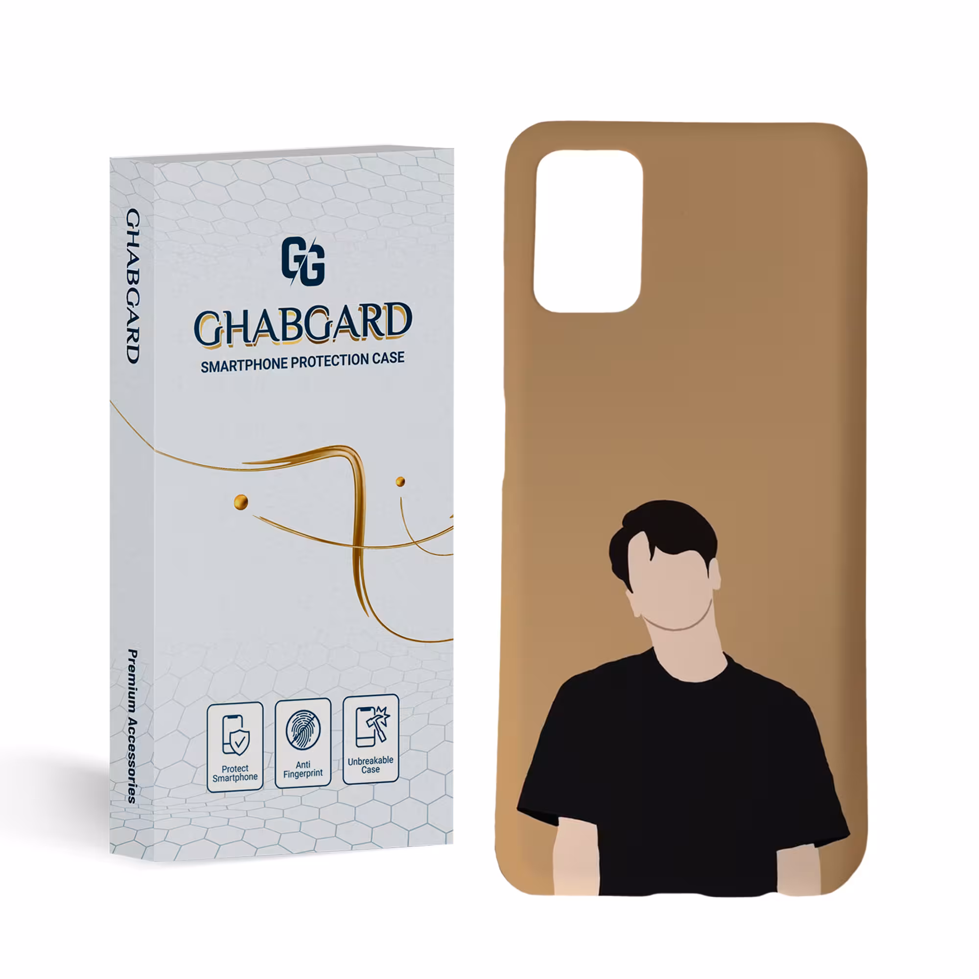 کاور قاب گارد مدل پسرانه مناسب برای گوشی موبایل سامسونگ Galaxy a03s