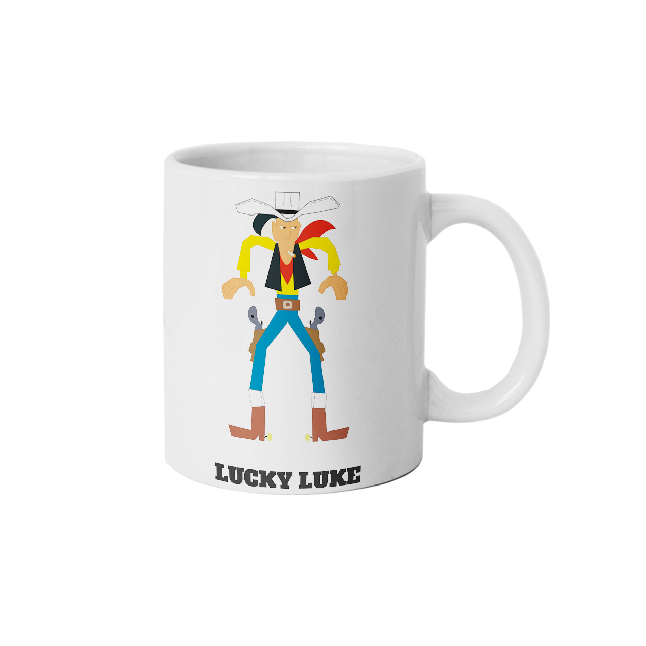 ماگ طرح لوک خوش شانس مدل M1200