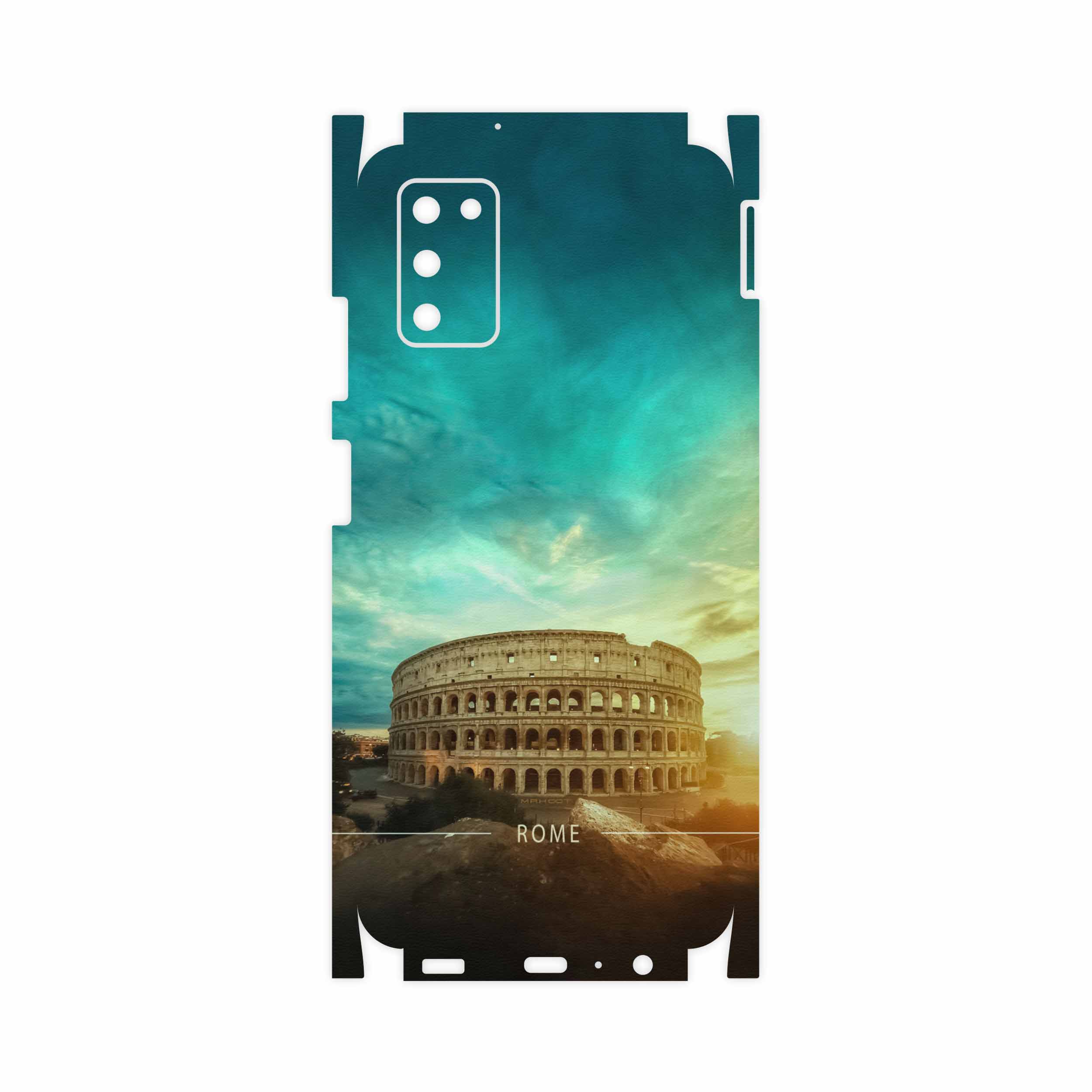 برچسب پوششی ماهوت مدل Rome-City-FullSkin مناسب برای گوشی موبایل سامسونگ Galaxy A03S
