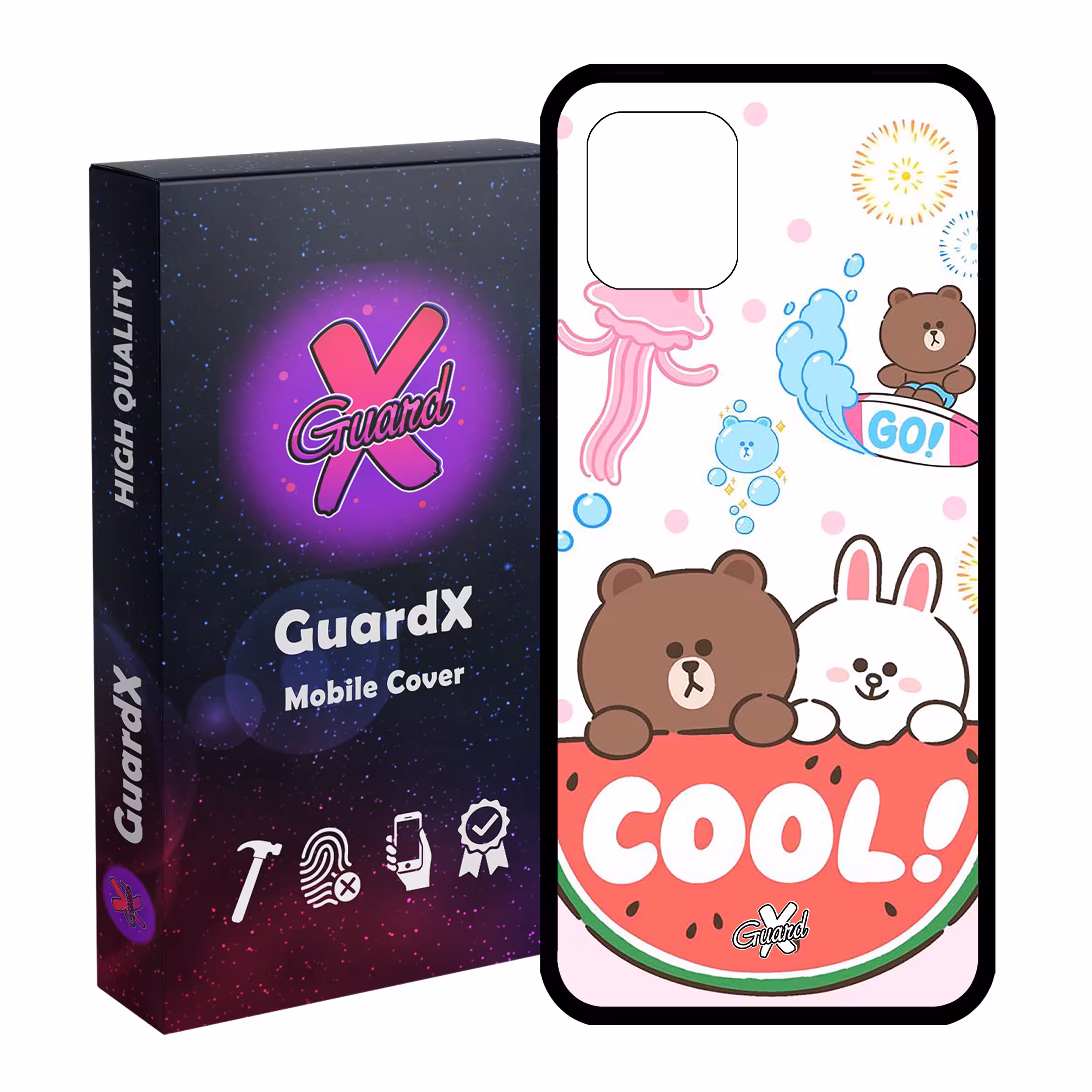 کاور گارد ایکس طرح Cool مدل Glass10071 مناسب برای گوشی موبایل سامسونگ Galaxy Note 10 Lite