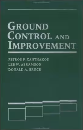 󾕇 Xanthakos P. P., Ground Control and Improvement, 1994 - دانلود کتاب های دانشگاهی