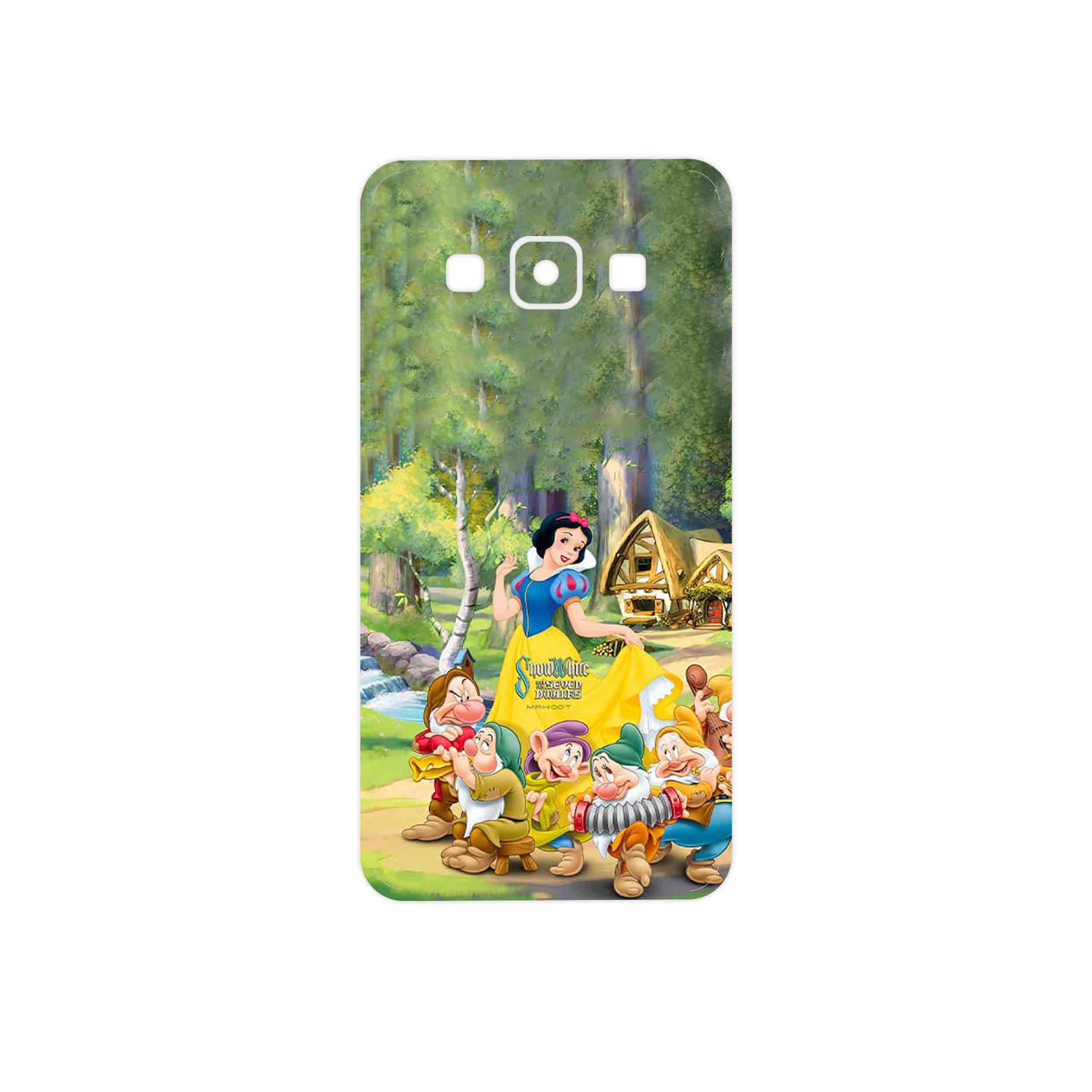 برچسب پوششی ماهوت مدل Snow White مناسب برای گوشی موبایل سامسونگ Galaxy A3