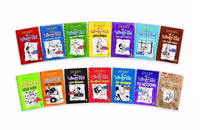 کتاب Diary of a Wimpy Kid Box of Books (1-13)   Do It Yourself مجموعه 14 جلدی کتاب ویمپی کید
