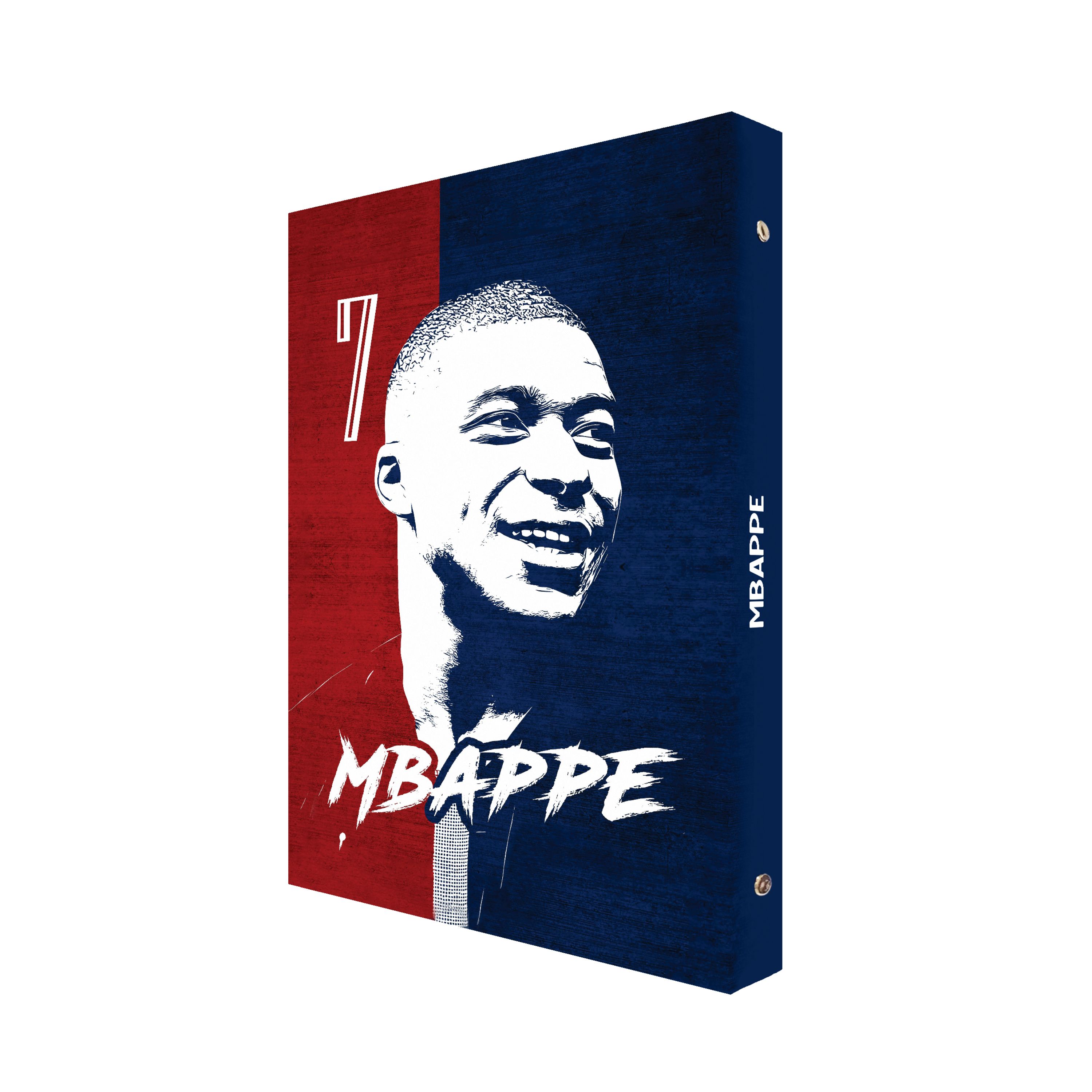 کلاسور 100 برگ پدیده نقش مدل 26 حلقه کالکشن فوتبال طرح کیلیان امباپه mbappe کد04