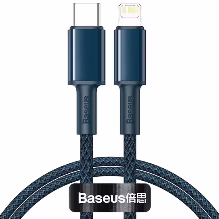 کابل تبدیل USB-C به لایتنینگ باسئوس مدل CATLGD-A01 طول 1متر 