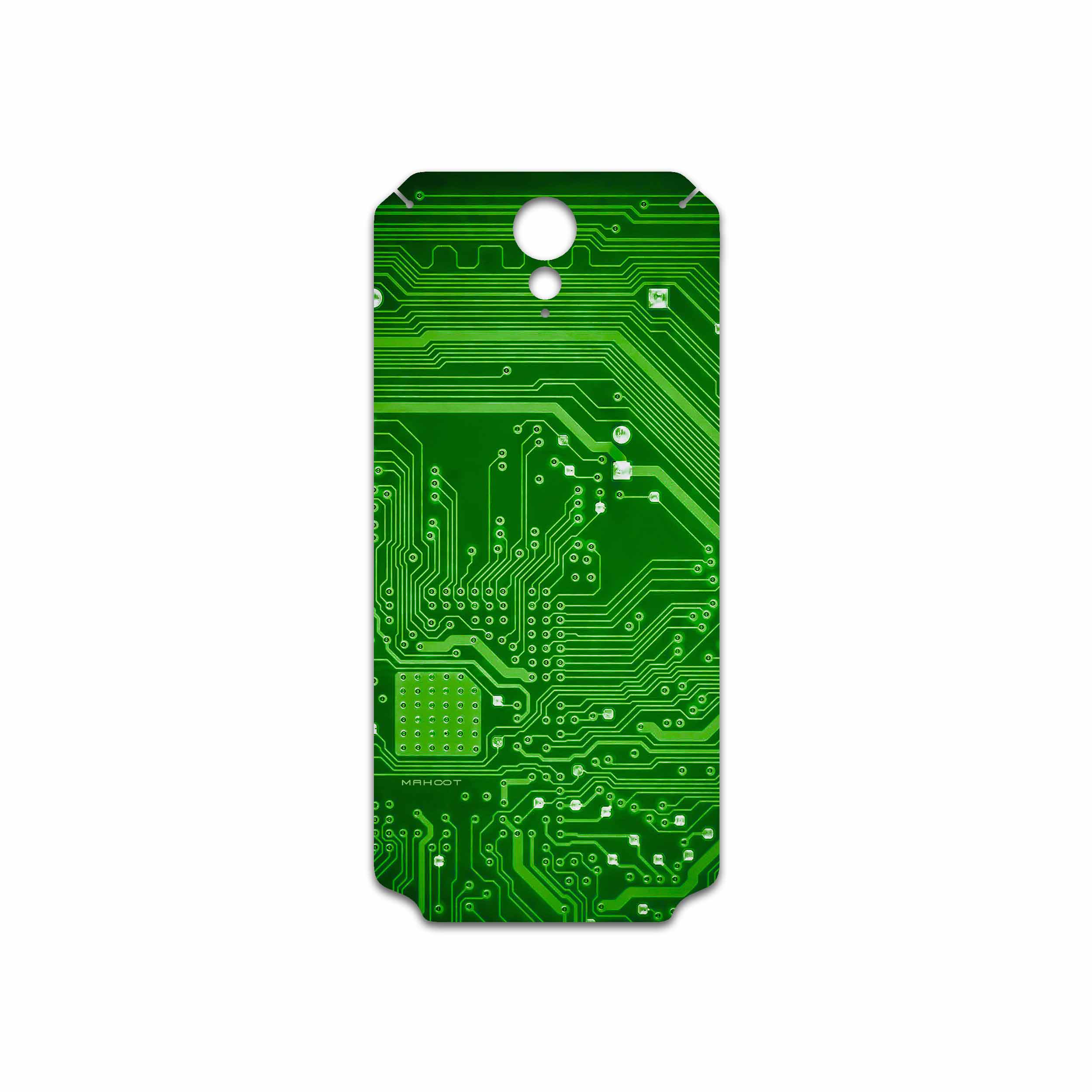 برچسب پوششی ماهوت مدل Green Printed Circuit Board مناسب برای گوشی موبایل اچ تی سی Desire 620