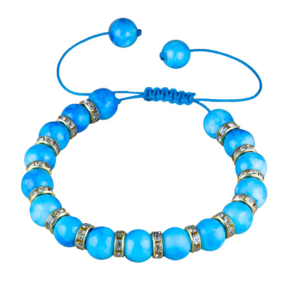 دستبند مروارید سنگ طرح آبرنگی DA05