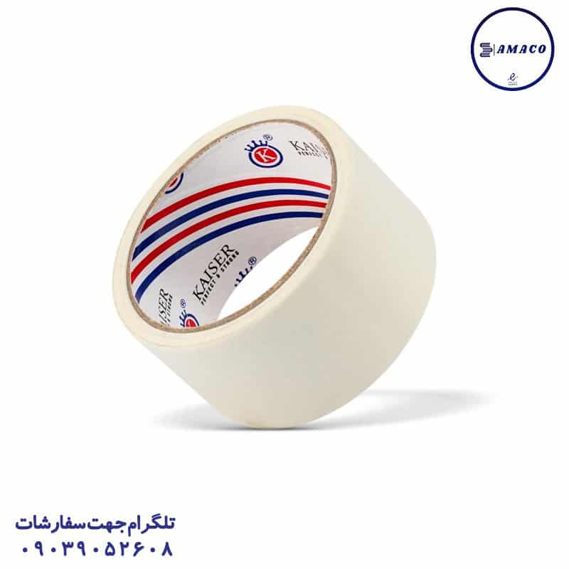 چسب کاغذی پهن 25 یارد کد 113 کایزر