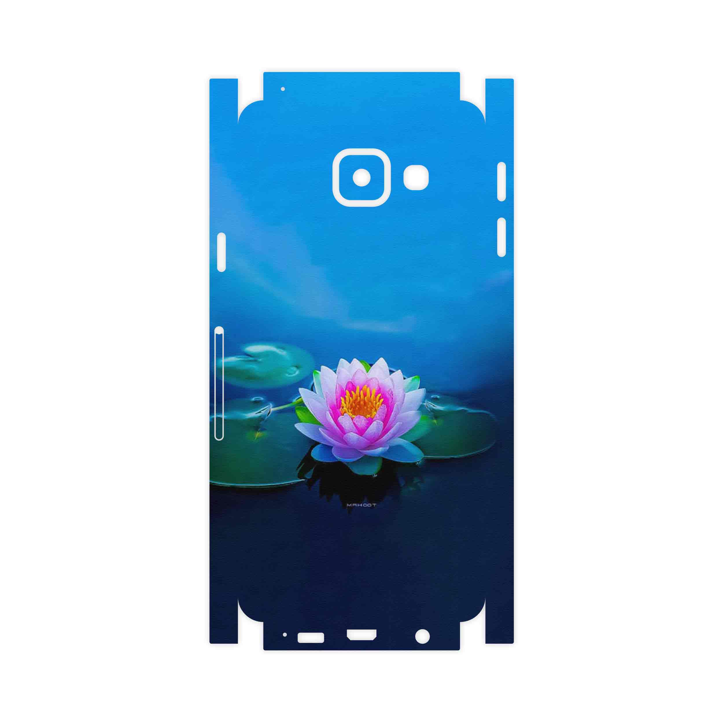برچسب پوششی ماهوت مدل Lotus-FullSkin مناسب برای گوشی موبایل سامسونگ Galaxy A3 2016