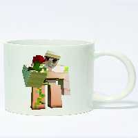 ماگ ساده طرح minecraft کد 3491
