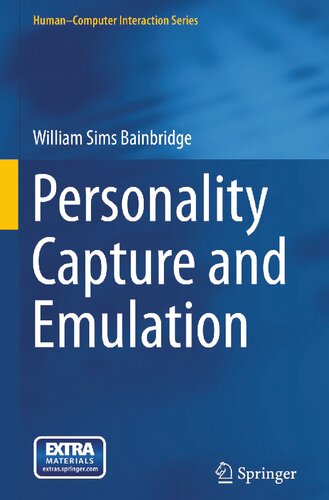 خرید و دانلود نسخه کامل کتاب Personality Capture and Emulation