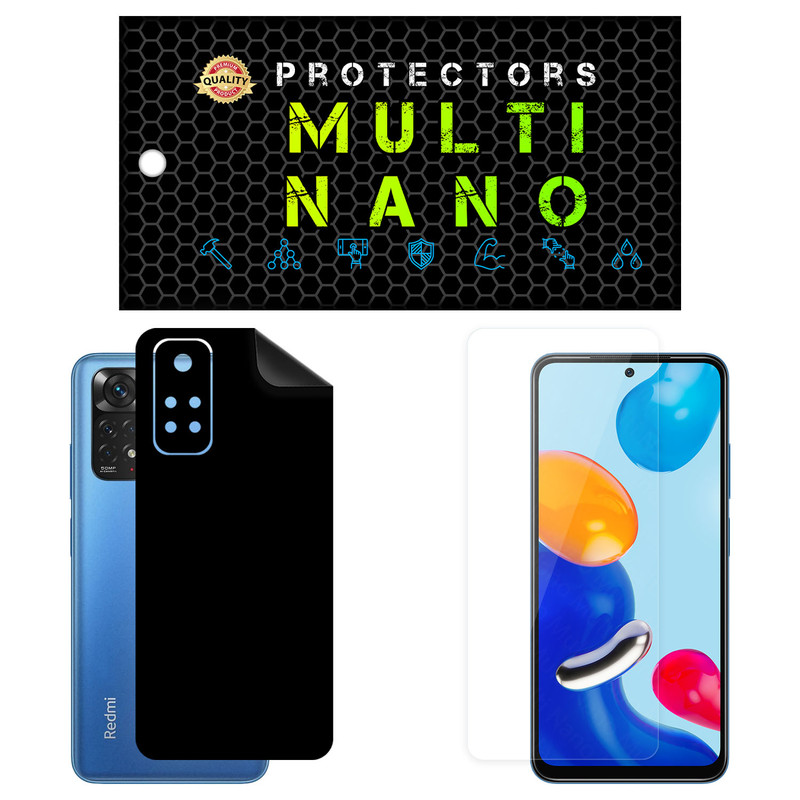 محافظ صفحه نمایش مولتی نانو مدل X-SFM مناسب برای گوشی موبایل شیائومی Redmi Note 11 به همراه برچسب پوششی | کالا برتری