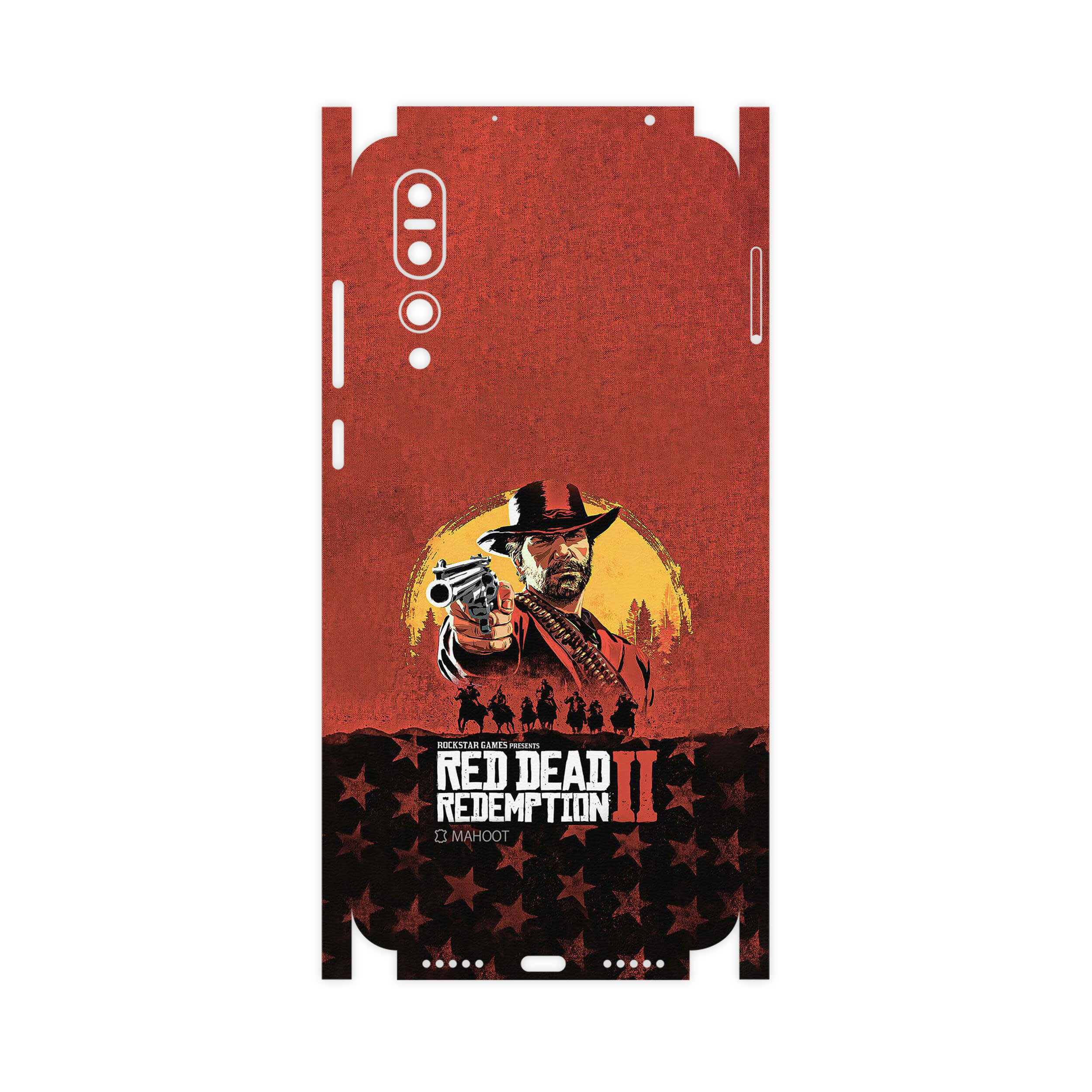 برچسب پوششی ماهوت مدل Red-Dead-Redemption-Game-FullSkin مناسب برای گوشی موبایل هوآوی P20 Pro