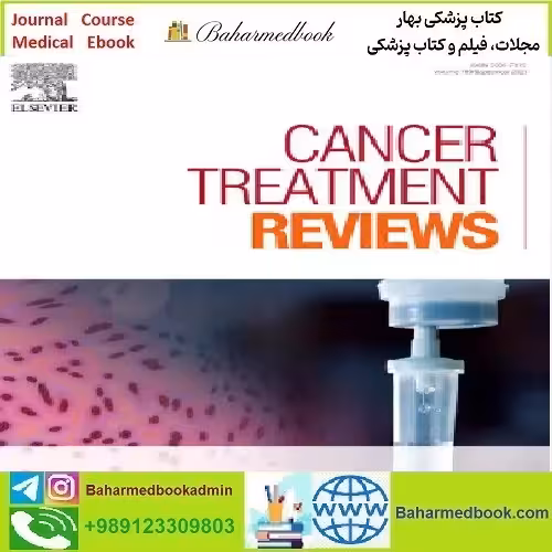Cancer Treatment Reviews Volume 82 to 91 2020 TRUE PDF pri