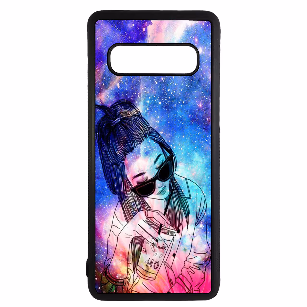 کاور طرح دختر کد 11050646 مناسب برای گوشی موبایل سامسونگ galaxy s10 plus