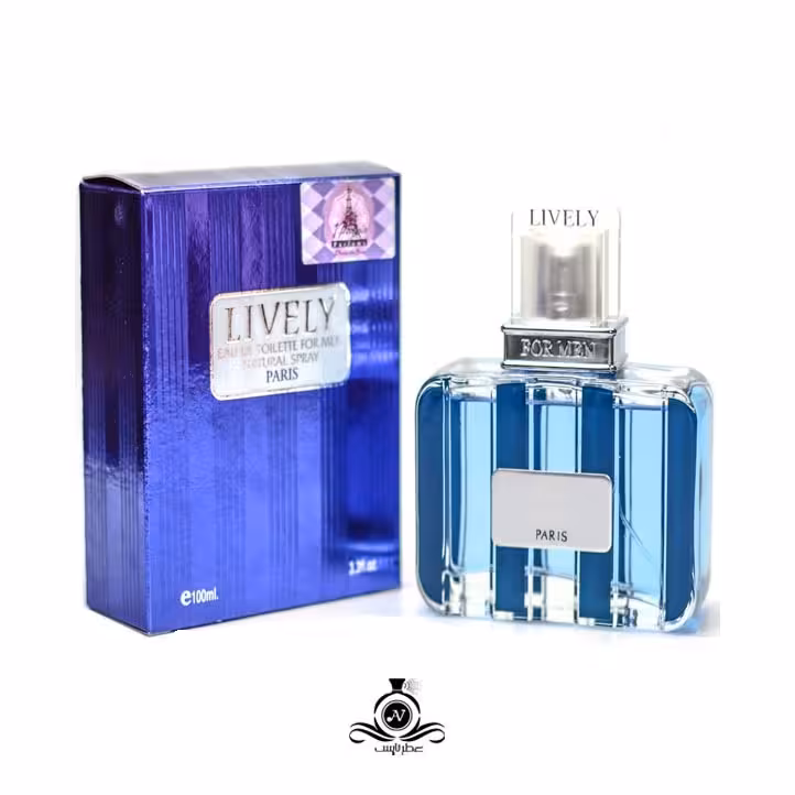 عطر مردانه اورجینال لیولی آبی Lively Paris