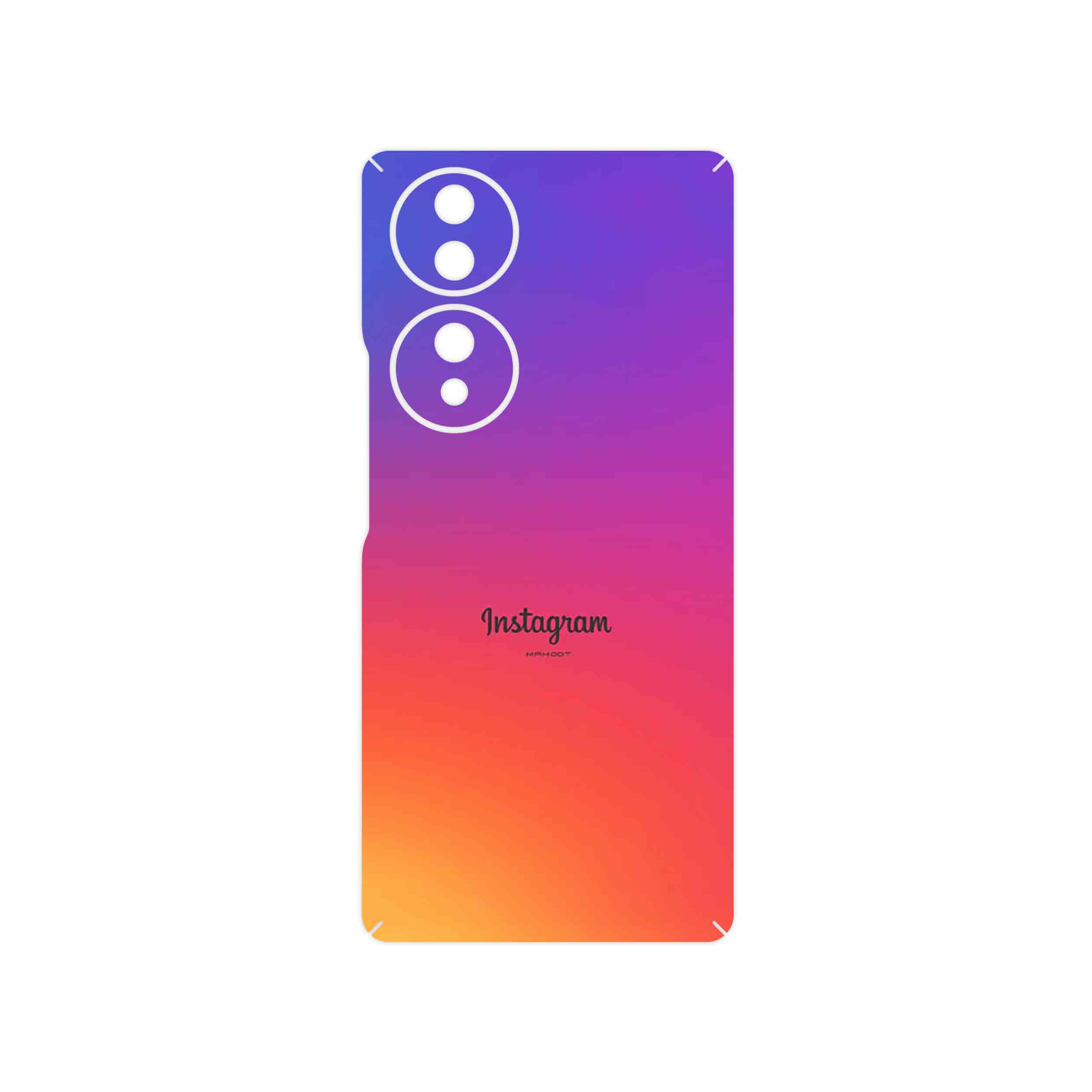 برچسب پوششی ماهوت مدل Instagram مناسب برای گوشی موبایل آنر 70