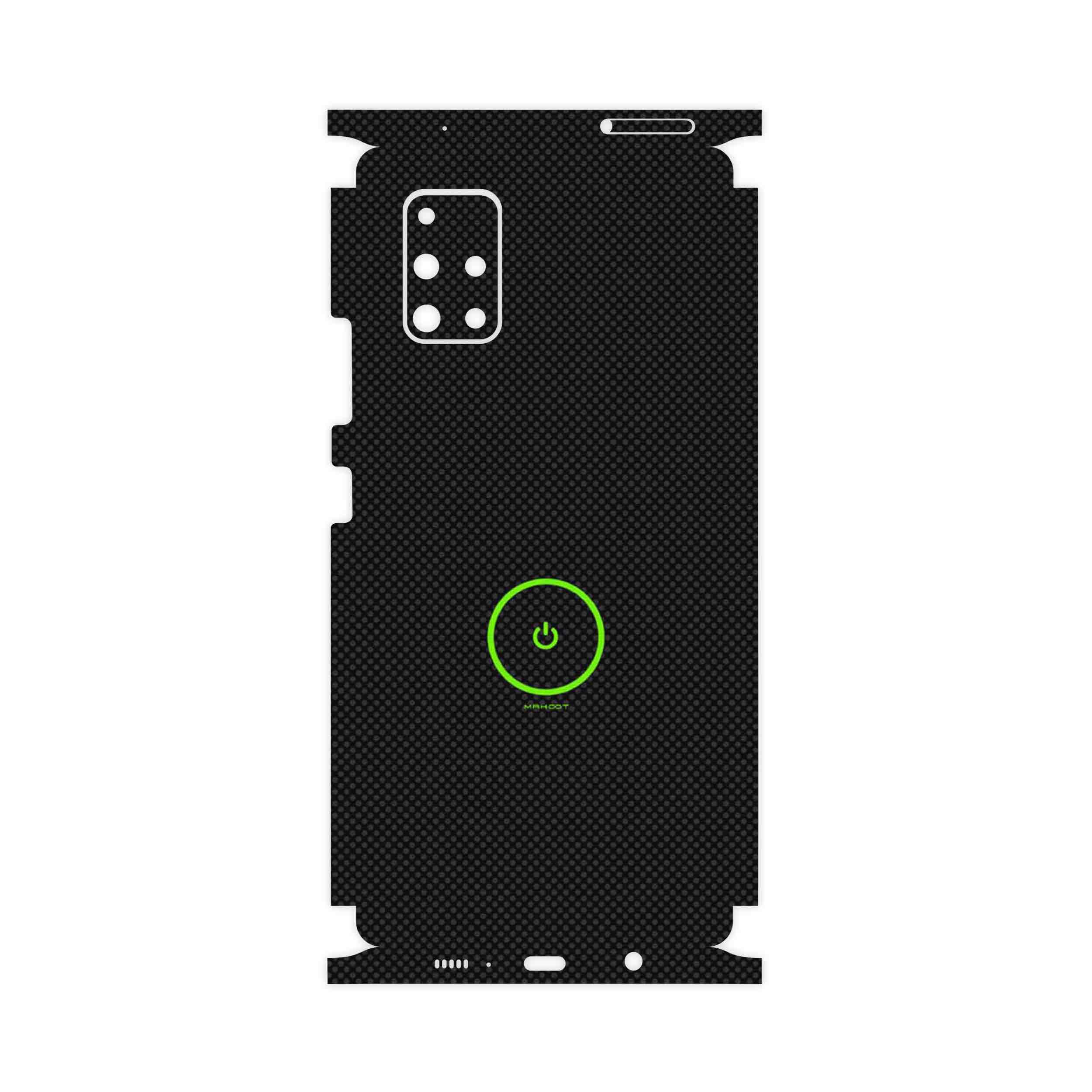برچسب پوششی ماهوت مدل Minimal Power Button-FullSkin مناسب برای گوشی موبایل سامسونگ Galaxy A71 5G