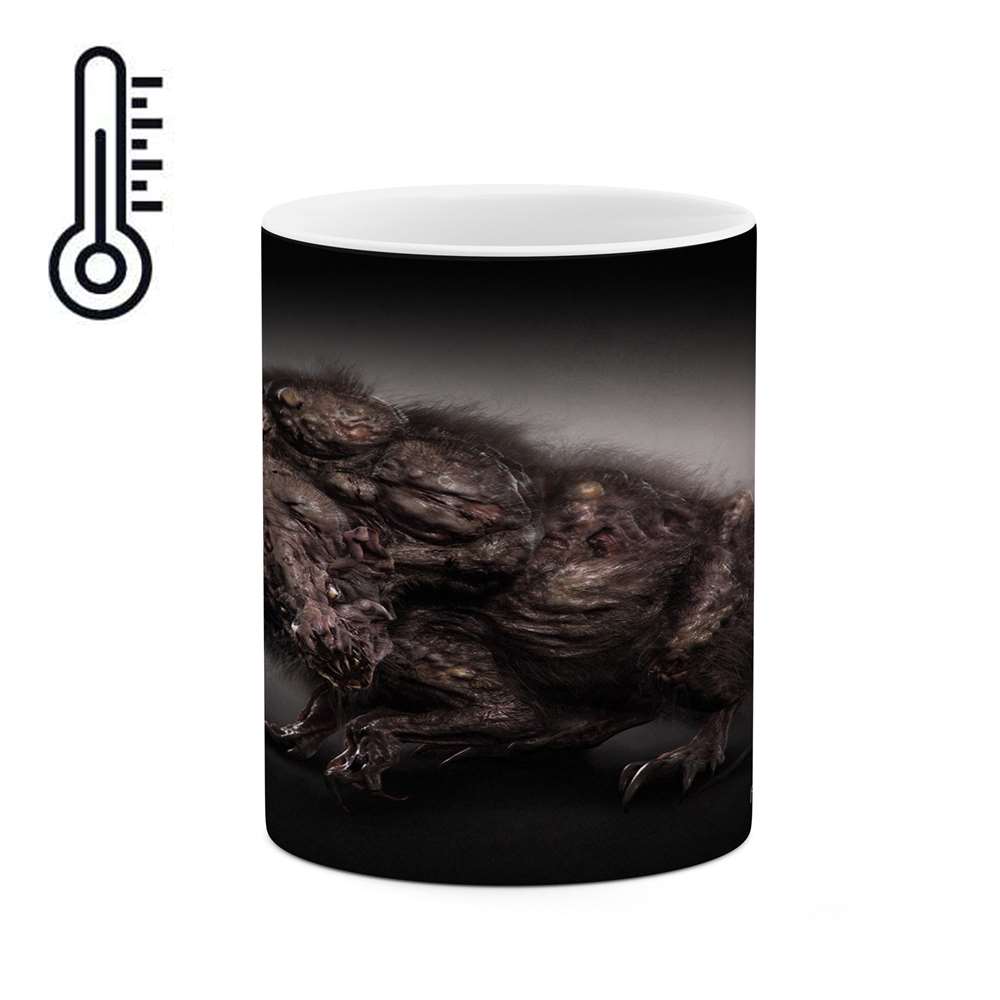 ماگ حرارتی کاکتی طرح نقاشی مدل mgh13788