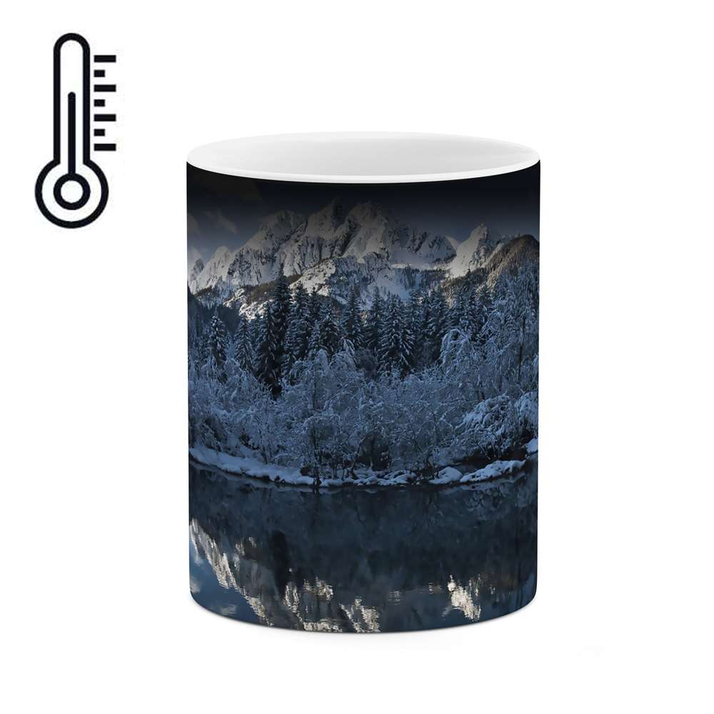 ماگ حرارتی طرح کوه و جنگل مدل mgh03706