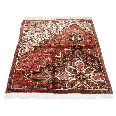 فرش قدیمی دستباف ذرع و نیم سی پرشیا کد 156042