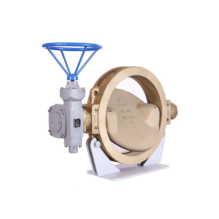 شیر پروانه ای بدنه باریک بدون فلنج با پروانه خارج از مرکز میراب