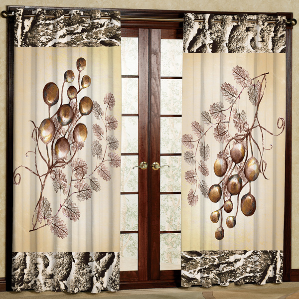 پرده پانچی مدل مخمل کد 6234 سایز 280x140 سانتی متر