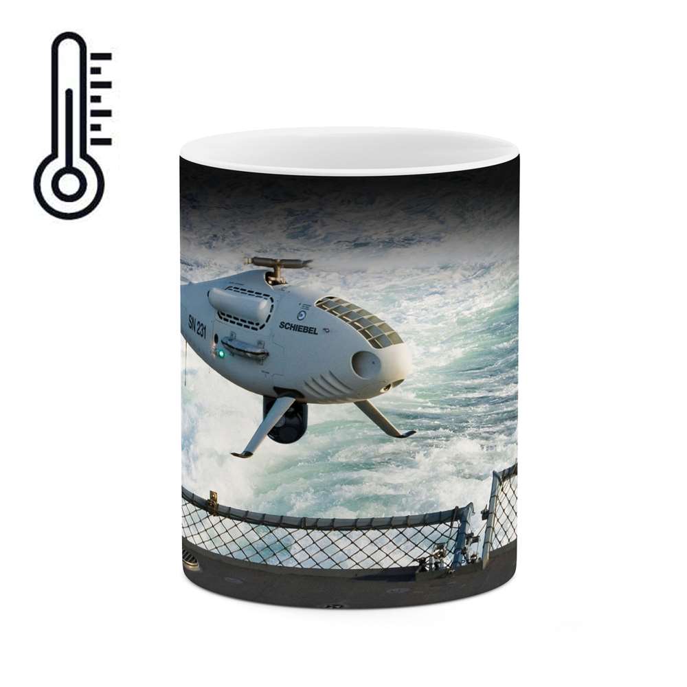 ماگ حرارتی طرح هلیکوپتر جنگی  مدل mgph11034