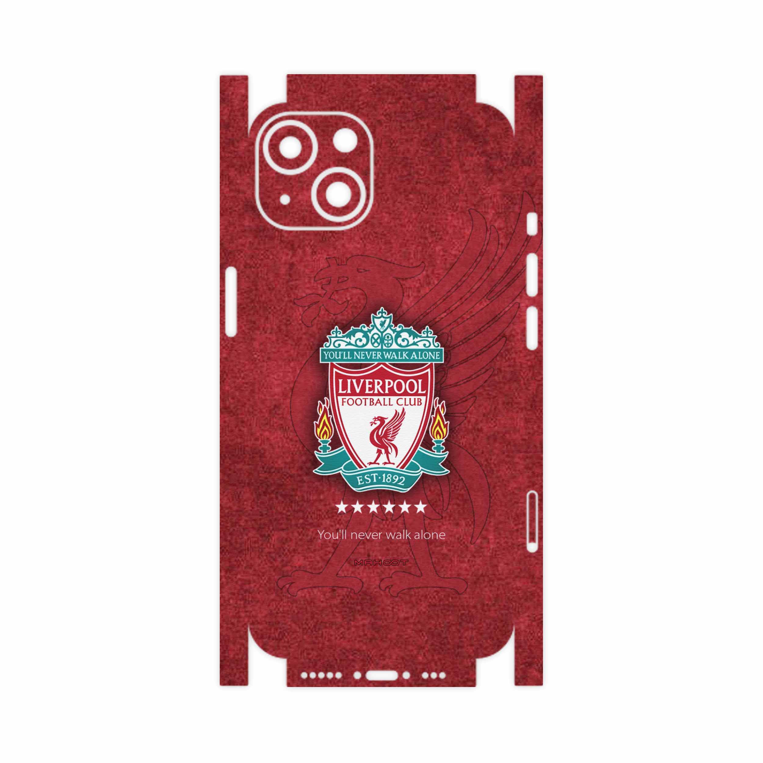برچسب پوششی ماهوت مدل Liverpool-FullSkin مناسب برای گوشی موبایل اپل iPhone 13