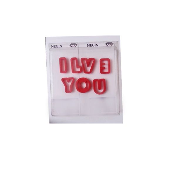 کاتر بیسکویت مدل لاو مجموعه 7 عددی