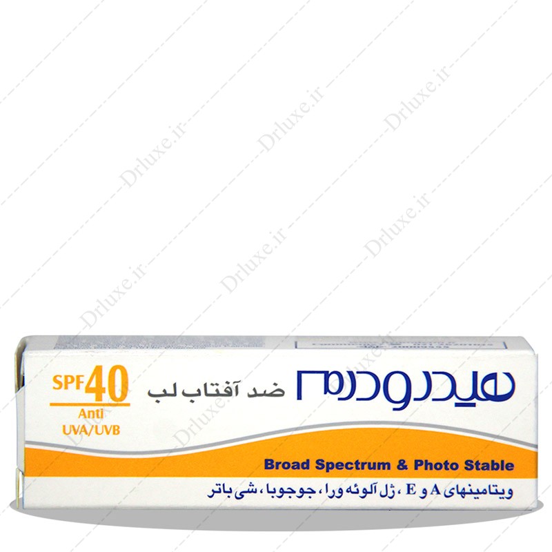 بالم لب ضد آفتاب SPF40 هیدرودرم وزن 45 گرم