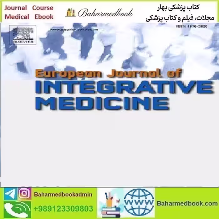 European Journal of Integrative Medicine Volume 49 to 56 2022