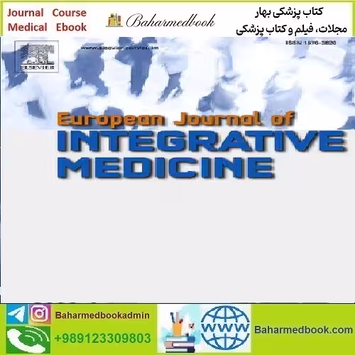 European Journal of Integrative Medicine Volume 49 to 56 2022
