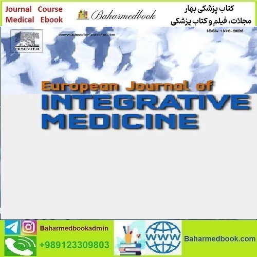 European Journal of Integrative Medicine Volume 49 to 56 2022