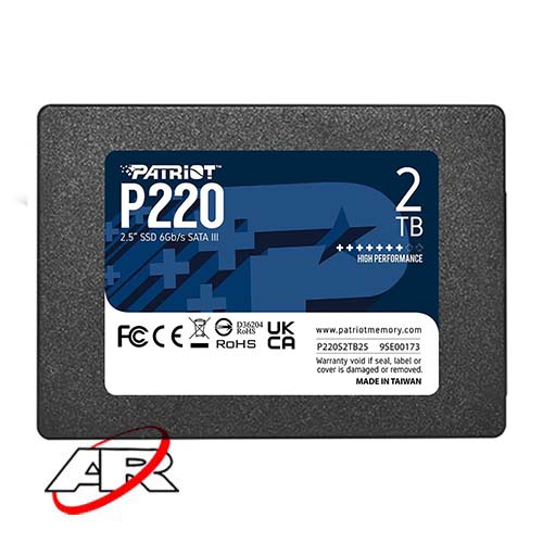 حافظه اس اس دی پاتریوت 2 تربایت مدل P220