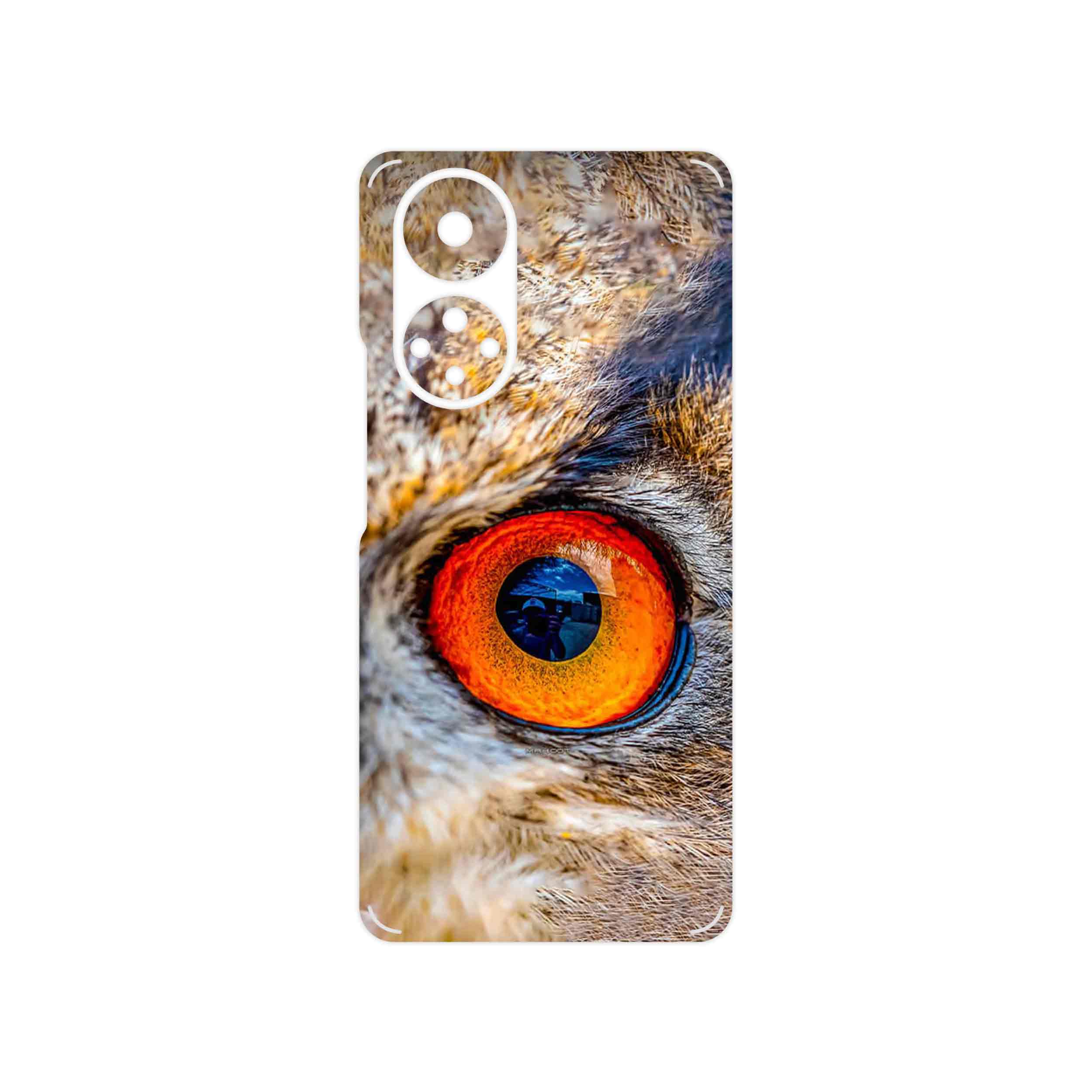 برچسب پوششی ماهوت مدل Owl eyes مناسب برای گوشی موبایل آنر 50