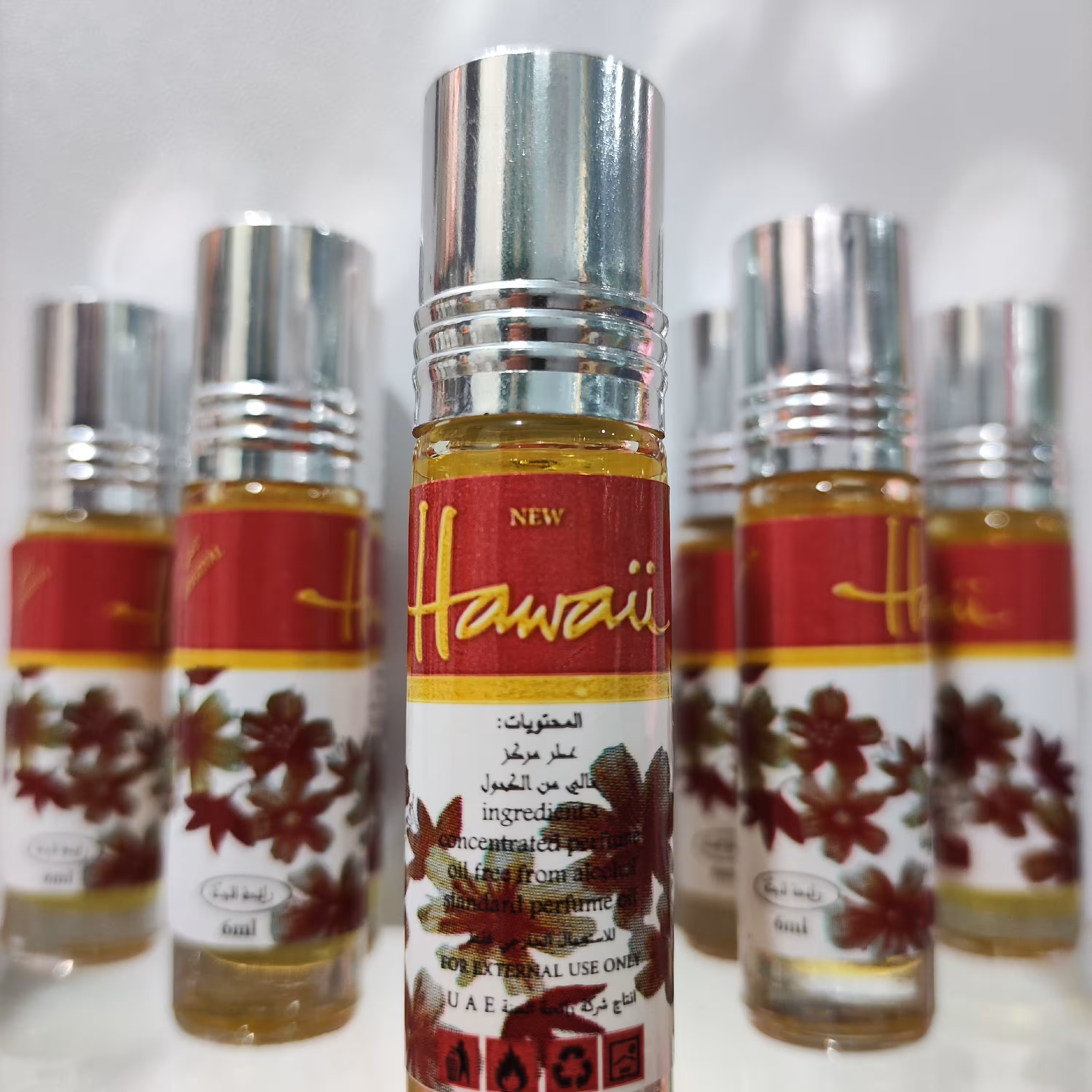 عطر هاوایی برند رائحه الجنه 6میل ساخت کشور امارات 
