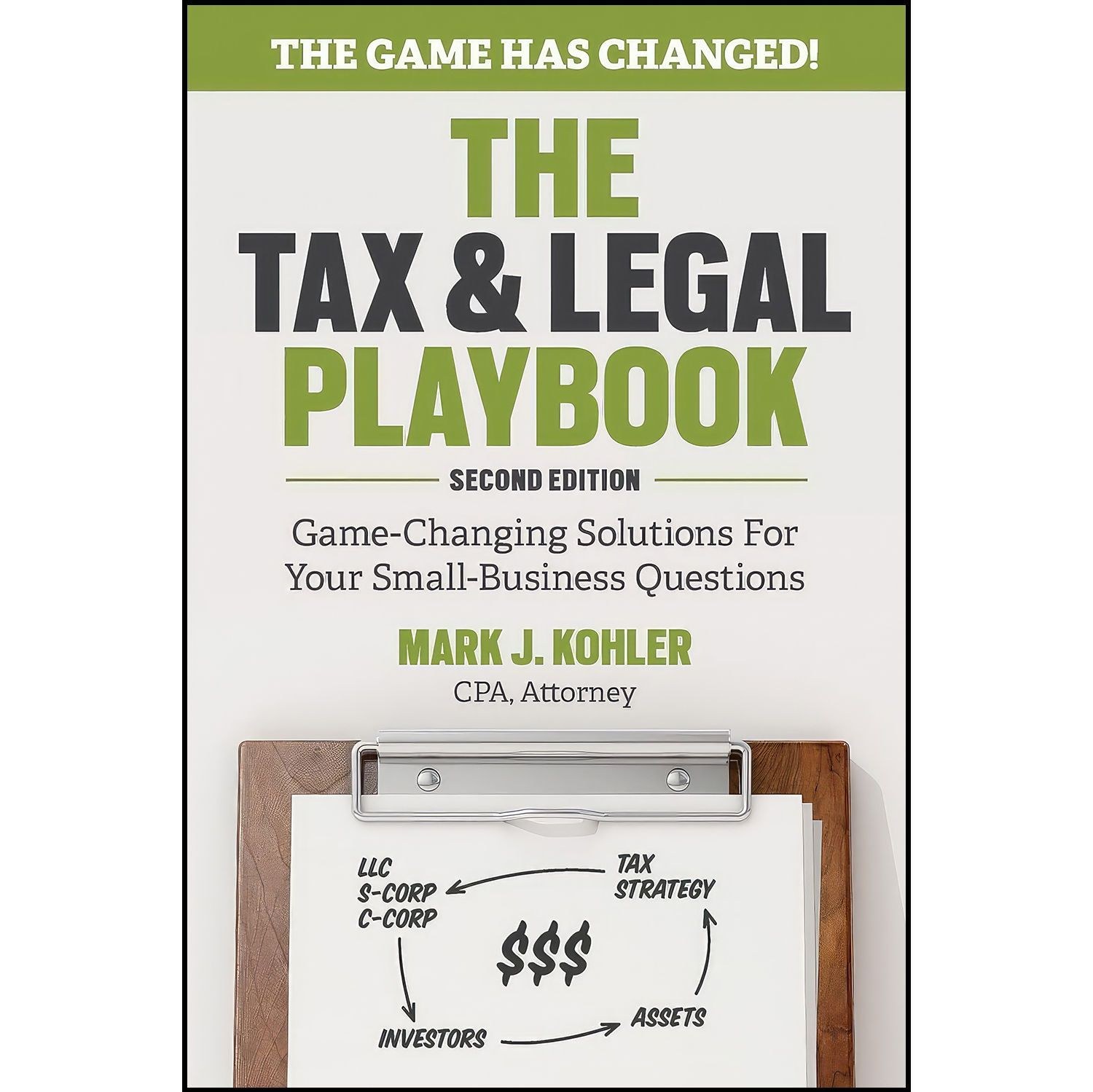 کتاب زبان اصلی The Tax and Legal Playbook اثر Mark J Kohler