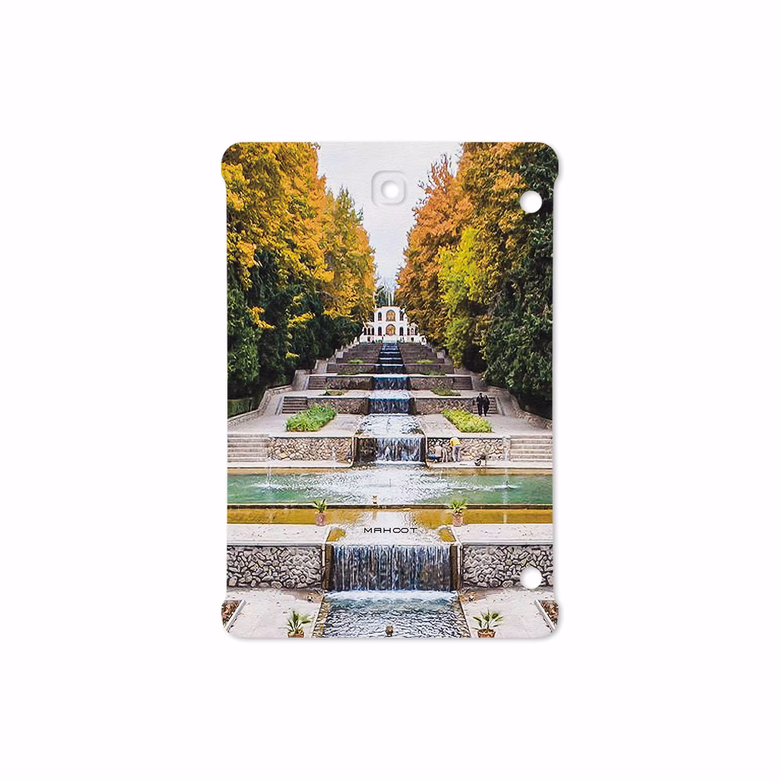 برچسب پوششی ماهوت مدل SHAHZADEH-Garden مناسب برای تبلت سامسونگ Galaxy Tab S2 8.0 2015 T710