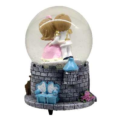 گوی موزیکال مدل دختر و شاهزاده کد PB869