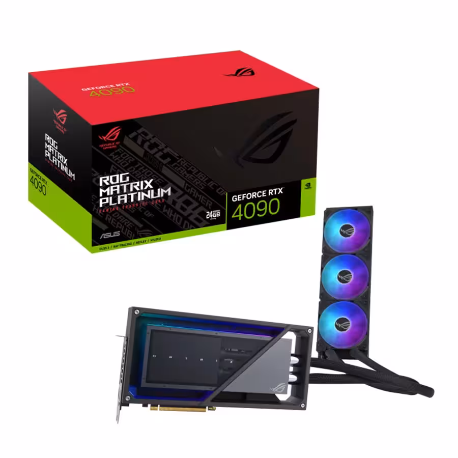 کارت گرافیک ایسوس ROG Matrix Platinum GeForce RTX 4090 24GB GDDR6X