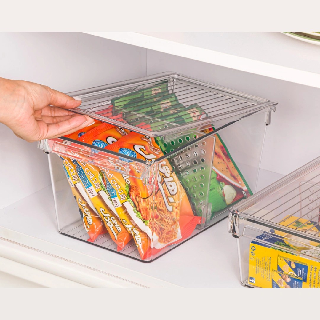 نظم دهنده نشکن درب شفاف 6 لیتر لیمون